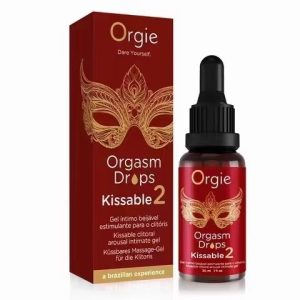 Orgie Orgasm Drops Kissable 2 小紅瓶2代女性快感增強液提高性慾望